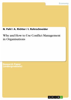 Why and How to Use Conflict Management in Organisations (eBook, PDF)