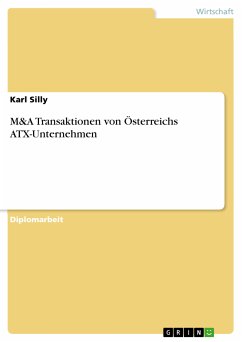 M&A Transaktionen von Österreichs ATX-Unternehmen (eBook, PDF)