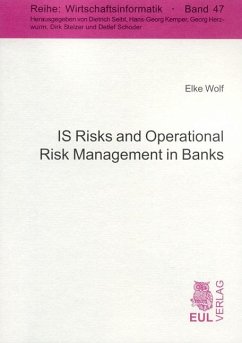 Cover IS Risks and Operational Risk Management in Banks (eBook, PDF)