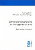 Betriebswirtschaftslehre und Management-Lehre (eBook, PDF)