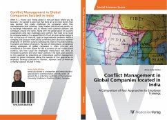 Conflict Management in Global Companies located in India