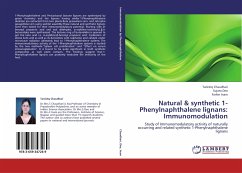 Natural & synthetic 1-Phenylnaphthalene lignans: Immunomodulation