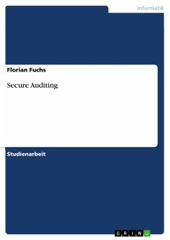 Secure Auditing (eBook, ePUB) - Fuchs, Florian