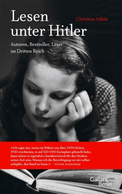 Lesen unter Hitler (eBook, ePUB) - Adam, Christian