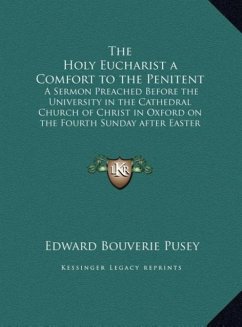 The Holy Eucharist a Comfort to the Penitent