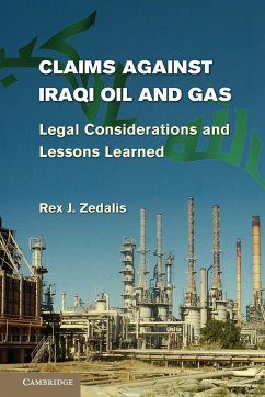 Claims Against Iraqi Oil and Gas - Zedalis, Rex J.