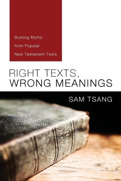 Right Texts, Wrong Meanings - Tsang, Sam