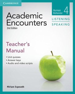 Academic Encounters Level 4 Teacher's Manual Listening and Speaking - Espeseth, Miriam