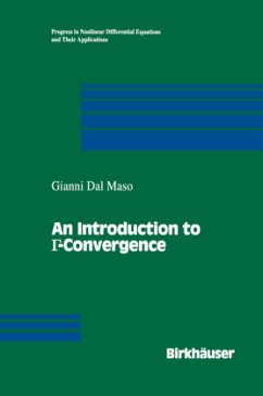 An Introduction to ¿-Convergence - Dal Maso, Gianni
