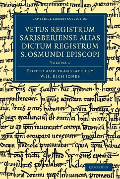 Vetus Registrum Sarisberiense Alias Dictum Registrum S. Osmundi Episcopi - Volume 1