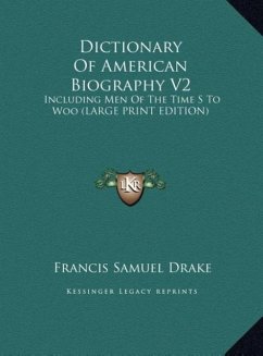 Dictionary Of American Biography V2