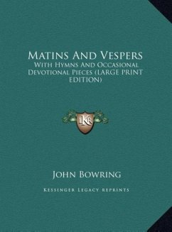 Matins And Vespers