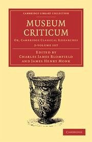 Museum Criticum 2 Volume Set