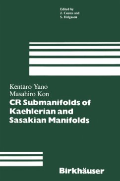 CR Submanifolds of Kaehlerian and Sasakian Manifolds - Yano, Kentaro; Kon, Masahiro