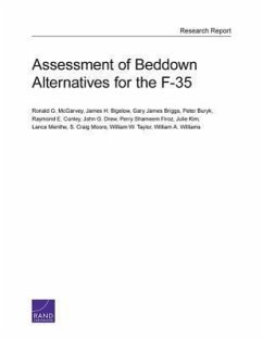 Assessment of Beddown Alternatives for the F-35 - Bigelow, James H; Moore, S Craig; Taylor, William W; Williams, William A; McGarvey, Ronald G; Briggs, Gary James; Buryk, Peter; Conley, Raymond E; Drew, John G; Firoz, Perry Shameem; Kim, Julie; Menthe, Lance