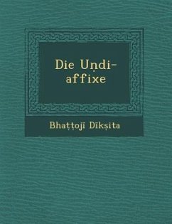 Die U Di-Affixe - D. K. Ita, Bha