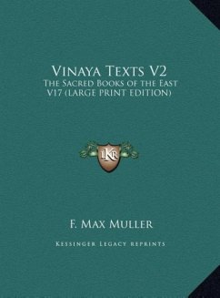 Vinaya Texts V2 - Muller, F. Max