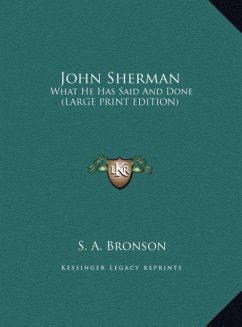 John Sherman - Bronson, S. A.
