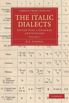 The Italic Dialects - Conway, R. S.