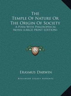 Cover The Temple Of Nature Or The Origin Of Society