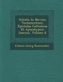 Scholia in Novum Testamentum: Epistolas Catholicas Et Apocalypsin Ioannis, Volume 6