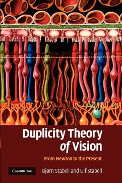 Duplicity Theory of Vision - Stabell, Bj Rn; Stabell, Ulf; Stabell, Bjrn