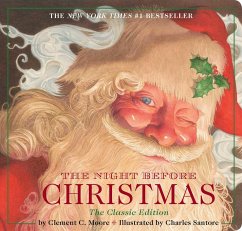 The Night Before Christmas Board Book - Moore, Clement