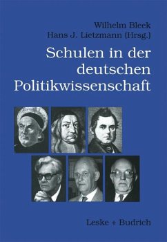 Schulen der deutschen Politikwissenschaft