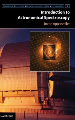 Introduction to Astronomical Spectroscopy - Appenzeller, Immo