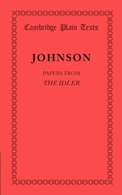 Papers from the Idler - Johnson, Samuel