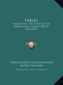 Fables - Dollinger, John Ignatius Von