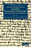 Registrum Epistolarum Fratris Johannis Peckham, Archiepiscopi Cantuariensis - Volume 1