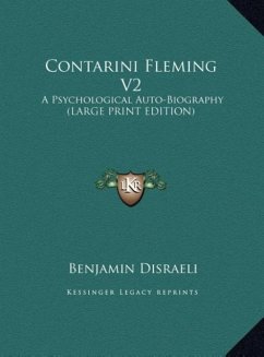 Contarini Fleming V2 - Disraeli, Benjamin