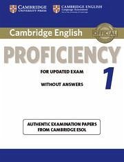 Cambridge English Proficiency 1 for Updated Exam Student's Book without Answers - Cambridge ESOL