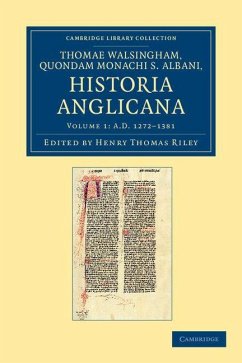 Cover Thomae Walsingham, Quondam Monachi S. Albani, Historia Anglicana