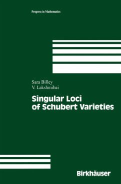 Singular Loci of Schubert Varieties - Sarason, Sara;Lakshmibai, V.