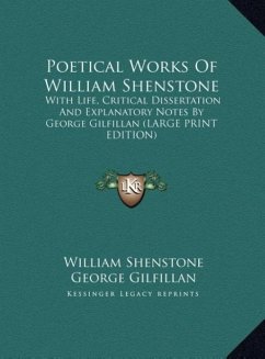 Poetical Works Of William Shenstone