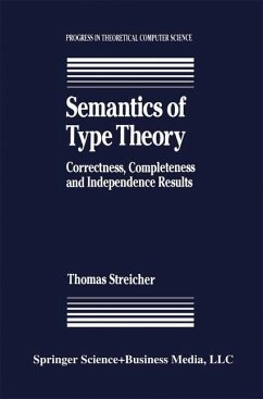 Semantics of Type Theory - Streicher, Thomas