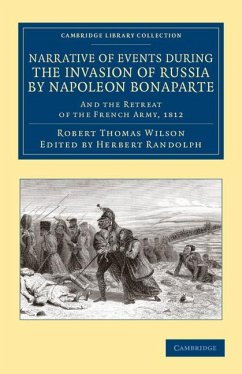 Cover Narrative of Events During the Invasion of Russia by Napoleon Bonaparte