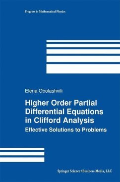 Higher Order Partial Differential Equations in Clifford Analysis - Obolashvili, Elena
