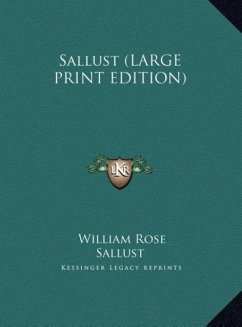 Sallust (LARGE PRINT EDITION)