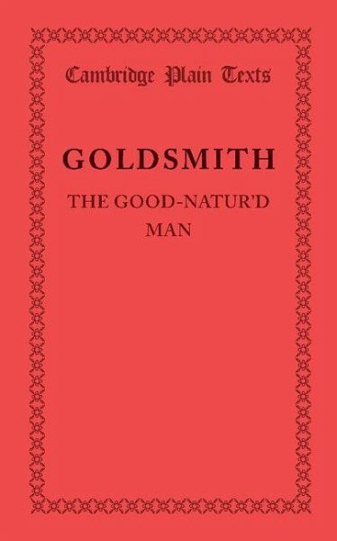 The Good-Natur'd Man