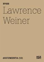 Lawrence Weiner (eBook, ePUB) - Weiner, Lawrence