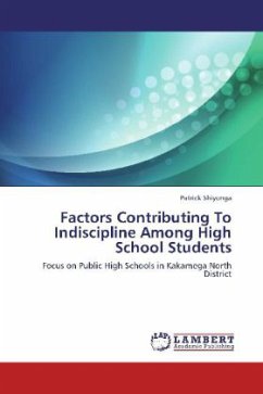 Factors Contributing To Indiscipline Among High School Students - Shiyonga, Patrick