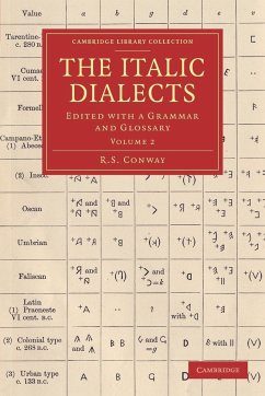 The Italic Dialects - Conway, R. S.