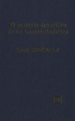 Cover El contexto dramático de La Lozana Andaluza (eBook, PDF)