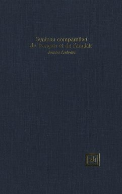 Syntaxe comparative du français et de l'anglais (eBook, PDF) - Ambrose, Jeanne