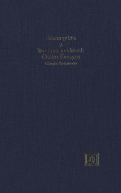 Reconquista y literatura medieval: Cuatro Ensayos (eBook, PDF) - Perissinotto, Giorgio