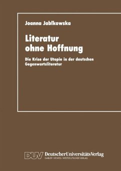 Literatur ohne Hoffnung - Jablkowska, Joanna