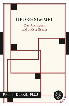 Das Abenteuer und andere Essays (eBook, ePUB) - Simmel, Georg